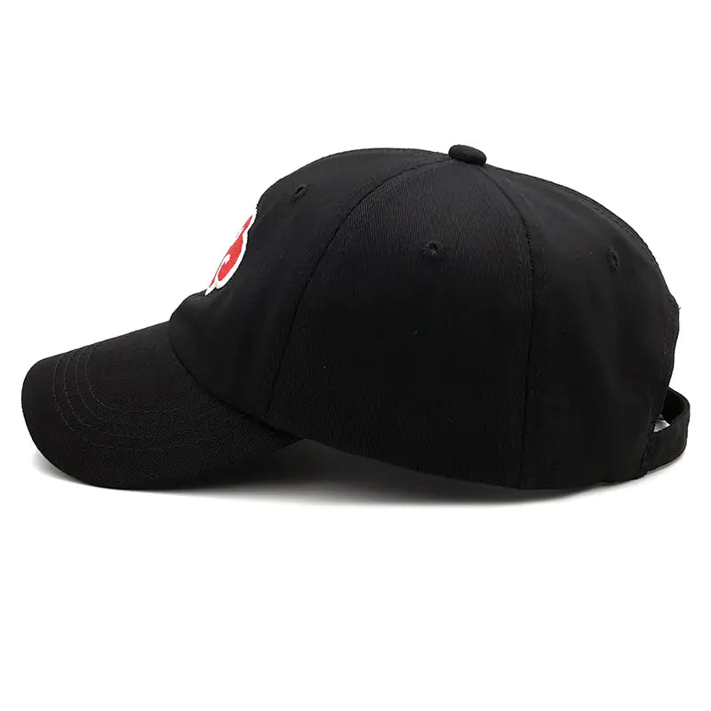 Anime Naruto Akatsuki Cloud Embroidered Baseball Cap