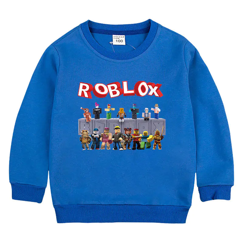 2020 Kids Korean Style Roblox Long Sleeve T-Shirt