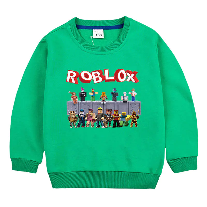 2020 Kids Korean Style Roblox Long Sleeve T-Shirt