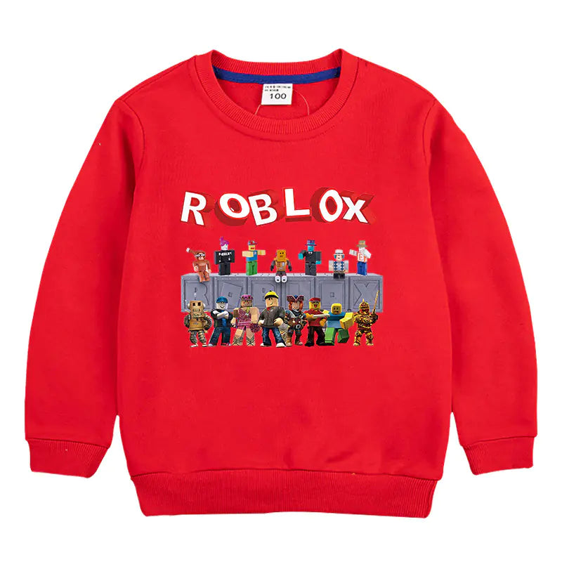 2020 Kids Korean Style Roblox Long Sleeve T-Shirt