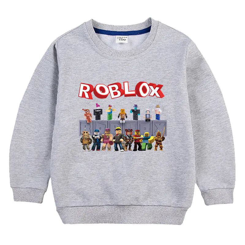 2020 Kids Korean Style Roblox Long Sleeve T-Shirt