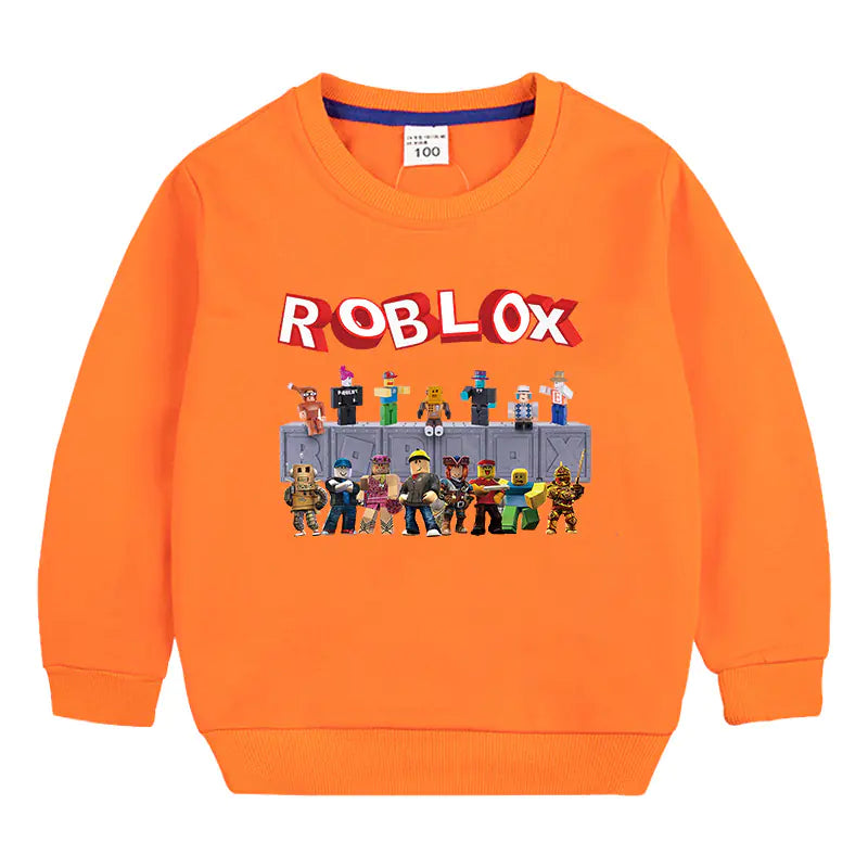 2020 Kids Korean Style Roblox Long Sleeve T-Shirt