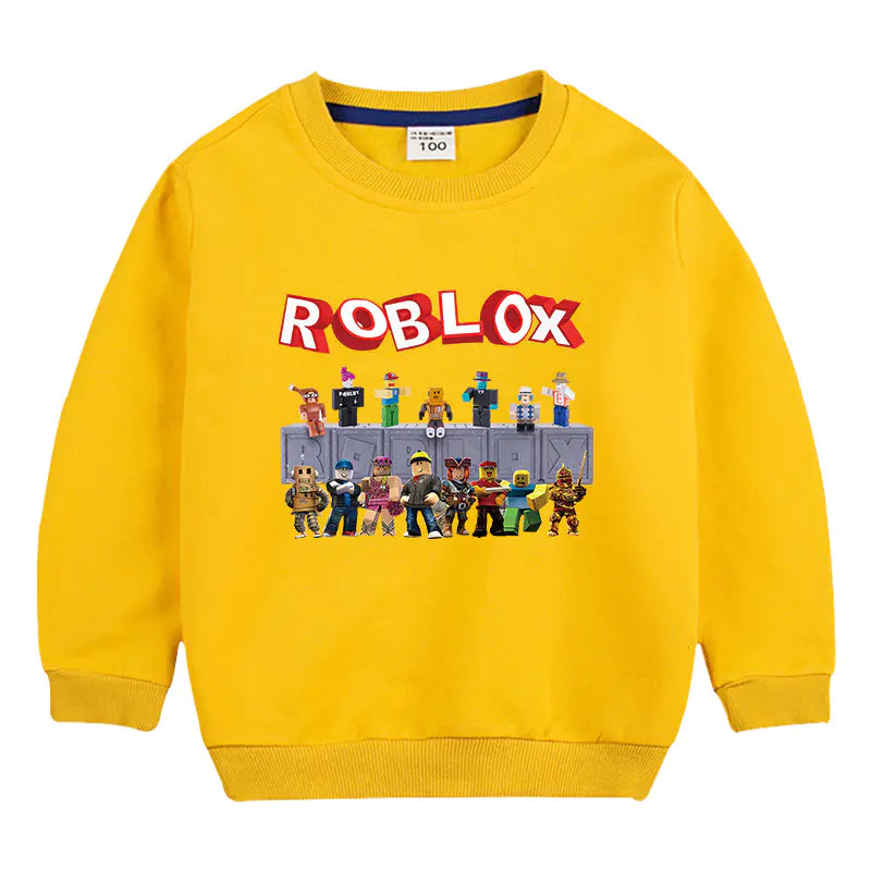 2020 Kids Korean Style Roblox Long Sleeve T-Shirt